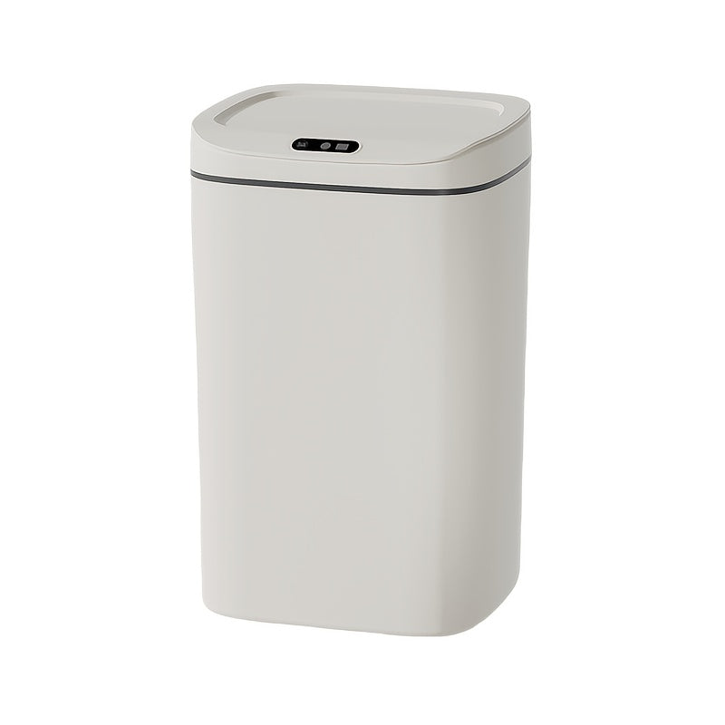 [Smart | Odor-Proof] Quiet Close & Odor-Proof Smart Trash Can | Multiple Capacity Options (3.17gal/3.7gal/4.23gal) & Battery Operated (AA) | Ideal for Kitchen, Bathroom, Living Room, Office - No Batteries Included