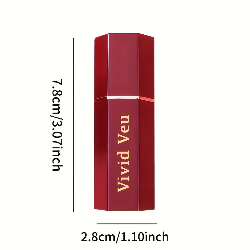 6 Creamy Lipsticks - Long-lasting Moisturising Creamy Formula, Easy To Apply Smooth Texture, Colourful Berry Shades Suitable For All Light Beige Skin Tones, Everyday Make-up, Easy To Apply, Glossy Effect, A Must-have For Beau