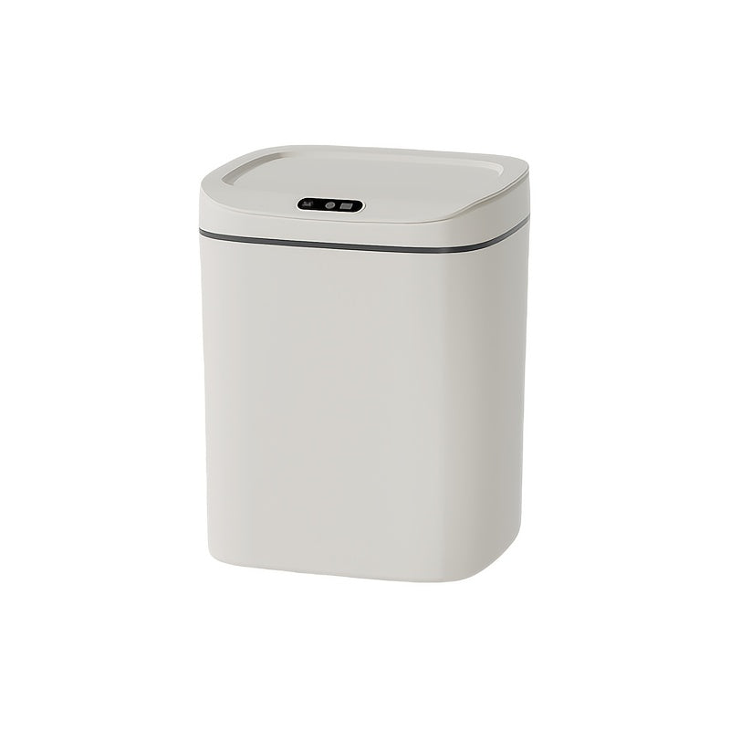 [Smart | Odor-Proof] Quiet Close & Odor-Proof Smart Trash Can | Multiple Capacity Options (3.17gal/3.7gal/4.23gal) & Battery Operated (AA) | Ideal for Kitchen, Bathroom, Living Room, Office - No Batteries Included