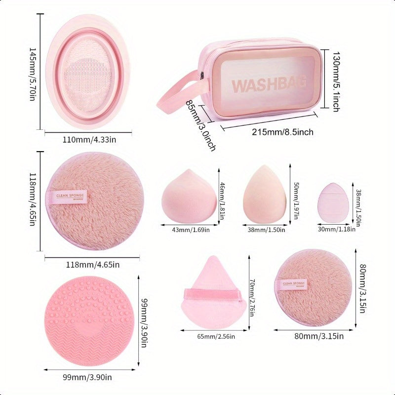 Pinceles de maquillaje, kit de maquillaje de 49 piezas, juego de herramientas de maquillaje multifuncionales con pincel para base de maquillaje, juego de pinceles de maquillaje, negro, juego de 49 piezas.