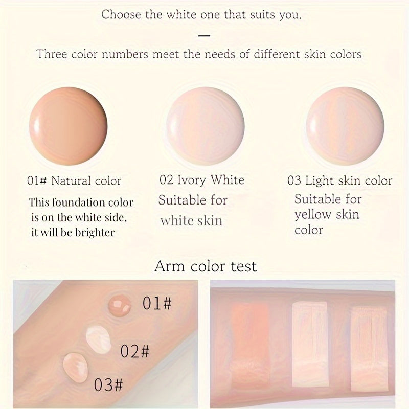 Pascua, BB Foundation Set de maquillaje + brochas Corrector hidratante Duradero Set de cosméticos para mujer Vacaciones