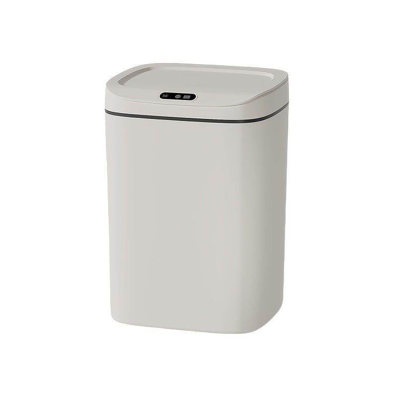 [Smart | Odor-Proof] Quiet Close & Odor-Proof Smart Trash Can | Multiple Capacity Options (3.17gal/3.7gal/4.23gal) & Battery Operated (AA) | Ideal for Kitchen, Bathroom, Living Room, Office - No Batteries Included
