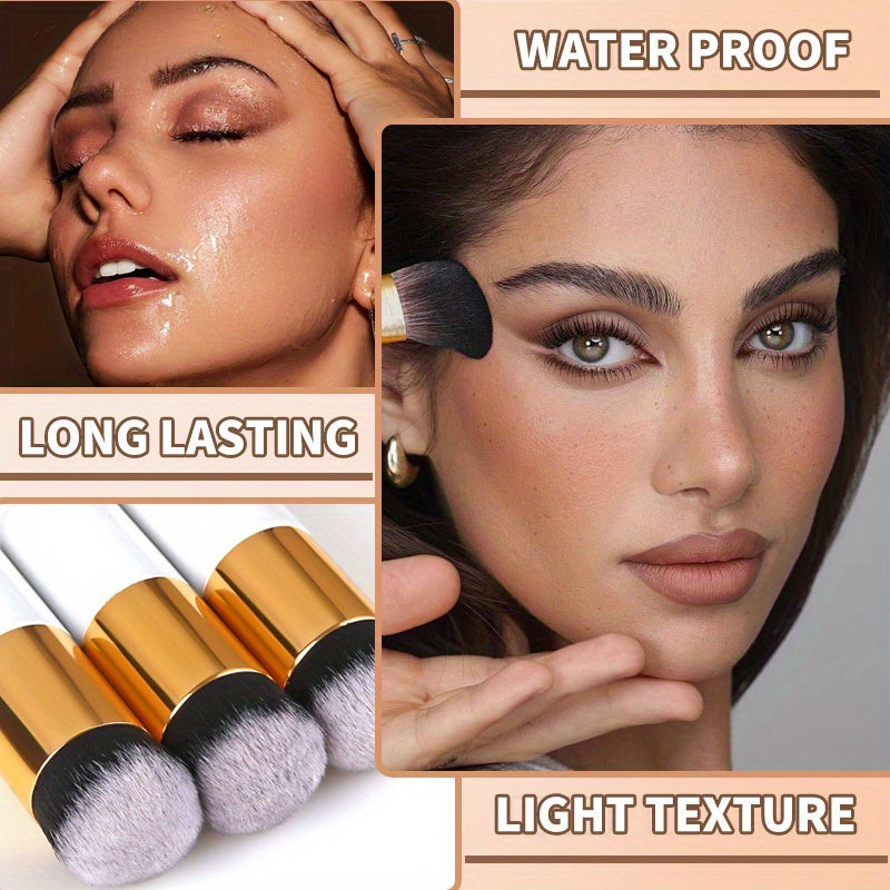 Pascua, BB Foundation Set de maquillaje + brochas Corrector hidratante Duradero Set de cosméticos para mujer Vacaciones