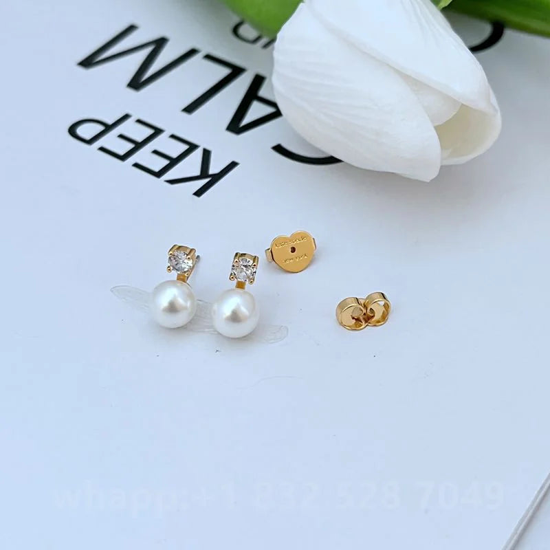 1:1 KS joyería pendientes de flores joyería mujer joyería de moda cumpleaños aretes para mujer