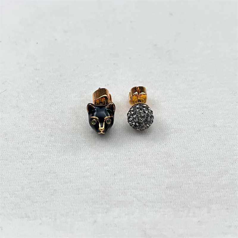 1:1 KS joyería pendientes de flores joyería mujer joyería de moda cumpleaños aretes para mujer