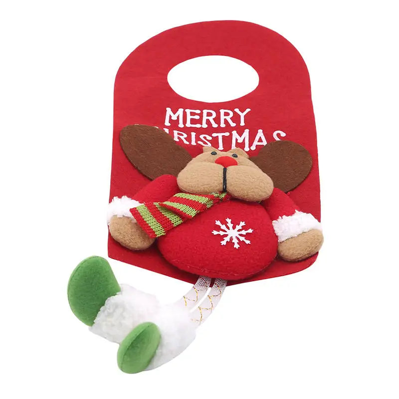 Árbol de Navidad  2025 Feliz Año Nuevo Decoración Colgante Papá Noel Alce Muñeco de nieve Colgante Noel Regalo de Navidad Navidad