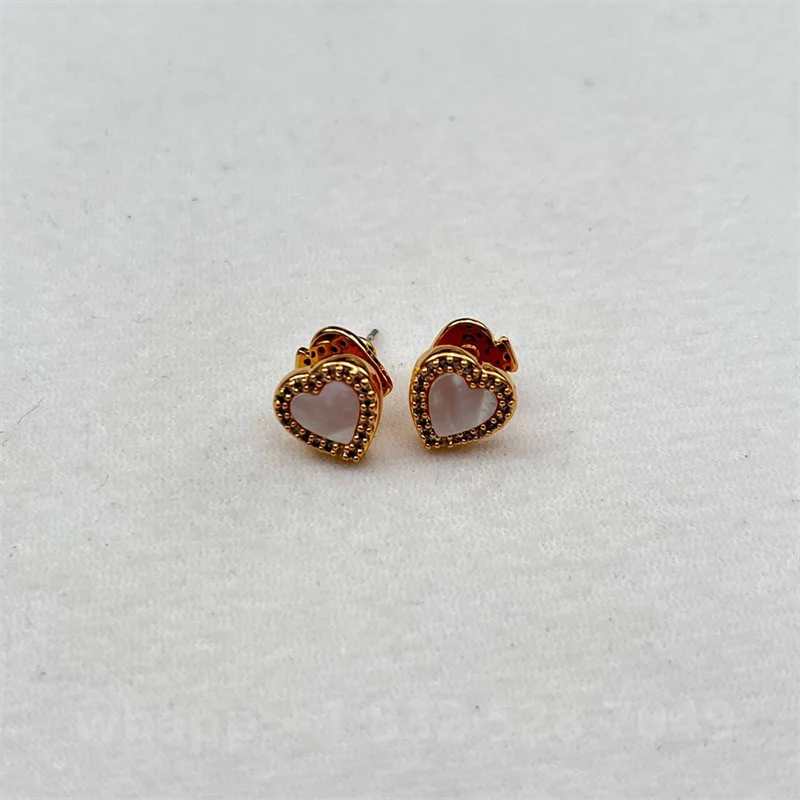 1:1 KS joyería pendientes de flores joyería mujer joyería de moda cumpleaños aretes para mujer