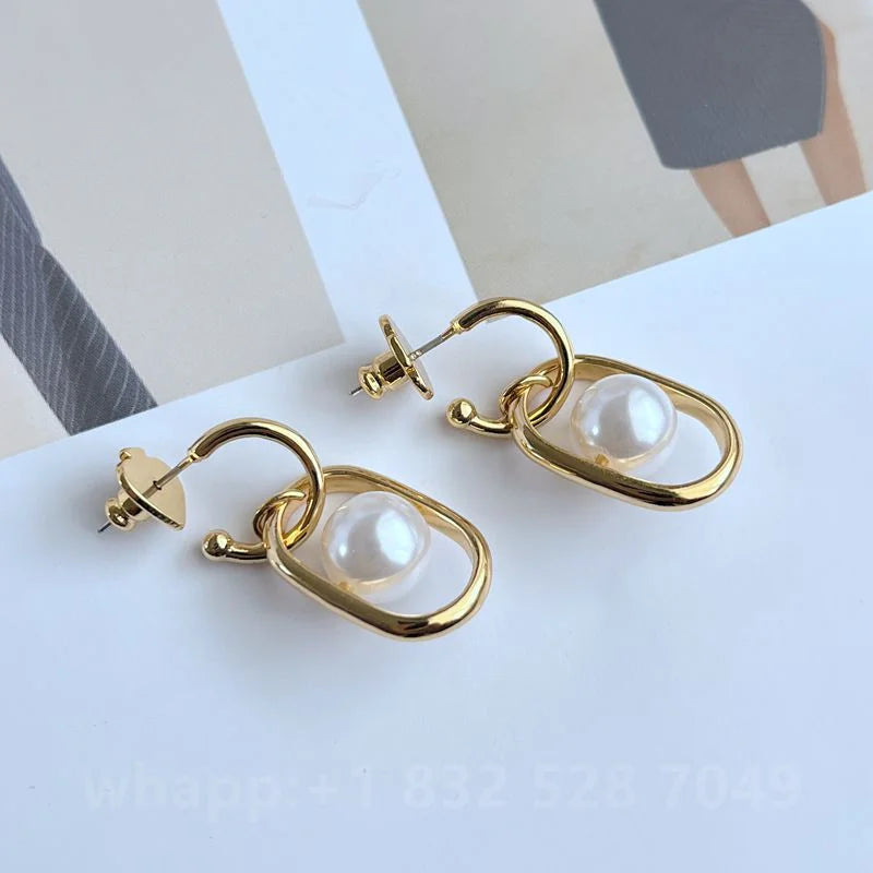 1:1 KS joyería pendientes de flores joyería mujer joyería de moda cumpleaños aretes para mujer