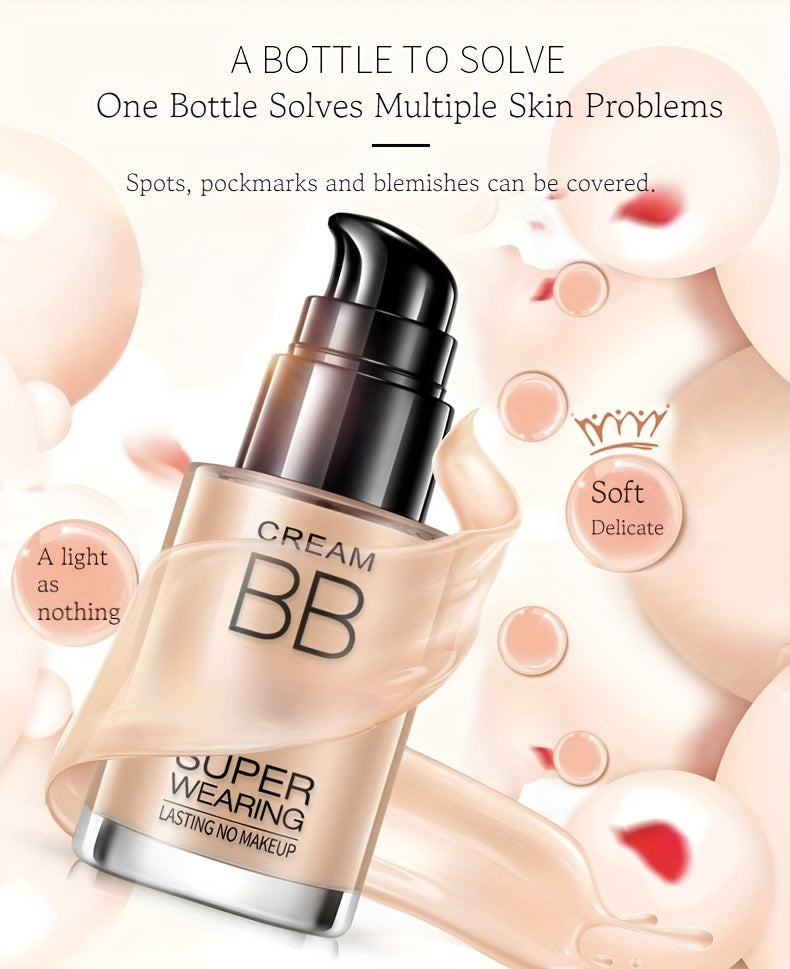 Pascua, BB Foundation Set de maquillaje + brochas Corrector hidratante Duradero Set de cosméticos para mujer Vacaciones